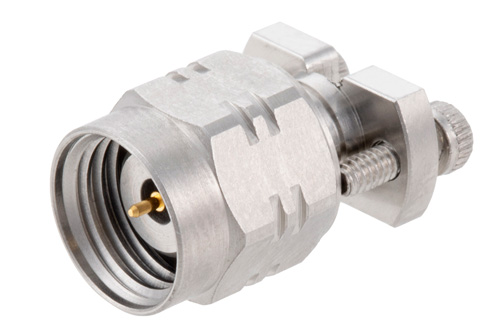 1.85mm Male Connector Clamp Attachment Vertical Launch PCB for Microstrip