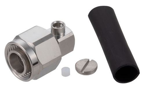 2.2-5 Male Right Angle Low PIM Connector Solder Attachment for PE-SR402FL, PE-SR402FLJ, RG402, PE-SR402AL