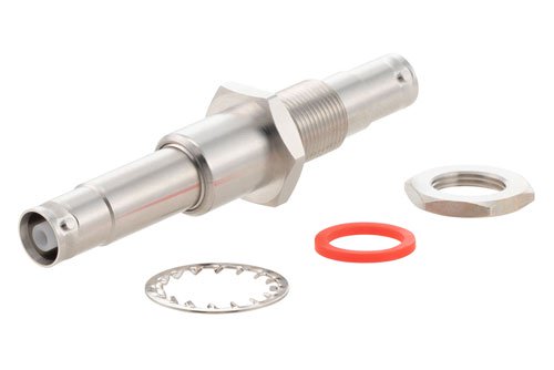 Hermetically Sealed 10KV Female to 10KV Female Bulkhead Mount Adapter