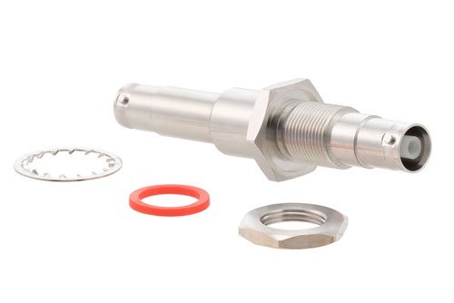 Hermetically Sealed 10KV Female to 10KV Female Bulkhead Mount Adapter