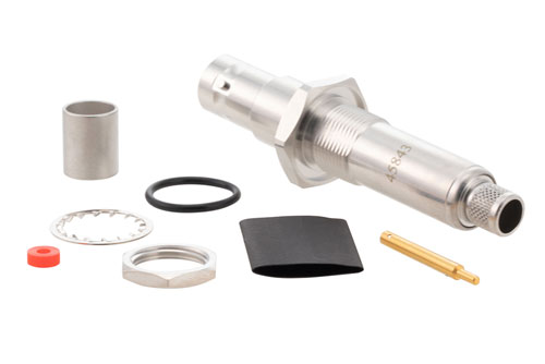 20KV Female Bulkhead Mount Connector Crimp/Solder Attachment for RG213