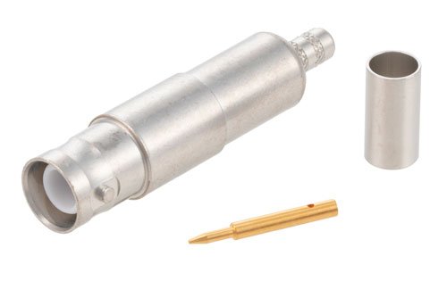 SHV jack crimp for RG142,RG400