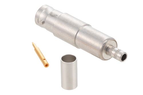 SHV jack crimp for RG142,RG400