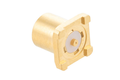 MCX Straight Jack Receptacle for PCB Non-Magnetic SMT Type