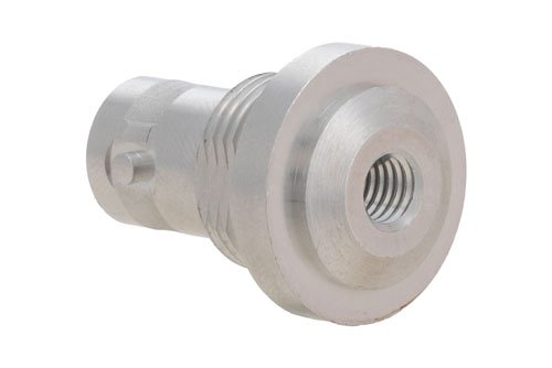 BNC Jack Bulkhead Mount Non-Magnetic Connector Crimp/Solder Attachment for 0.141 Cable