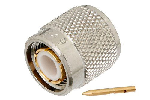 TNC Male Connector Solder Attachment for PE-SR405AL, PE-SR405FL, RG405