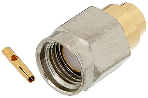 RP SMA Male Connector Solder Attachment For PE-SR405AL, PE-SR405FL, RG405
