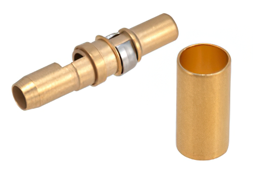 D-Sub Plug Contact Solder Attachment For RG58, RG141, RG303