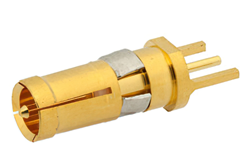 D-Sub Receptacle Contact Solder Attachment Thru Hole PCB, .200 inch x .046 inch Hole Spacing