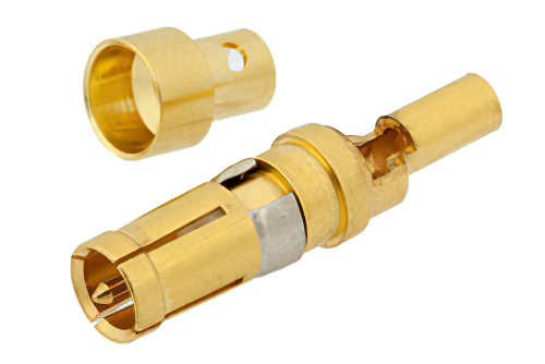 D-Sub Receptacle Contact Solder Attachment for PE-SR405AL, PE-SR405FL, PE-SR405FLJ, PE-SR405TN, RG405