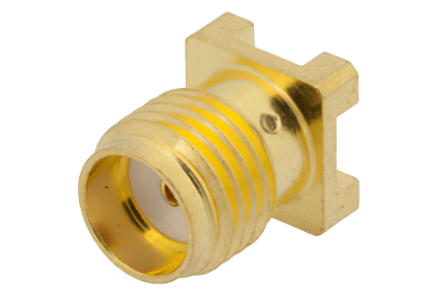 SMA Female Connector Solder Attachment Surface Mount PCB