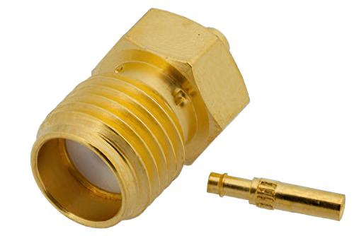 SMA Female Connector Solder Attachment for PE-034SR