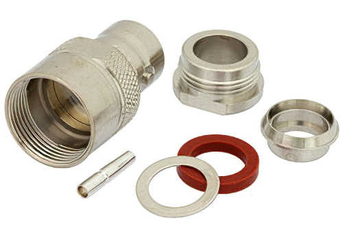 C Female Connector Clamp/Solder Attachment for RG213, RG214, RG8, RG9, RG11, RG225, RG393, RG144, RG216, RG215