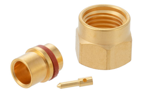 2.92mm Male Connector Solder Attachment for PE-SR402AL, PE-SR402FL, PE-SR402FLJ, PE-SR402TN, RG402