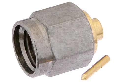 2.92mm Male Connector Solder Attachment for PE-SR405AL, PE-SR405FL, RG405