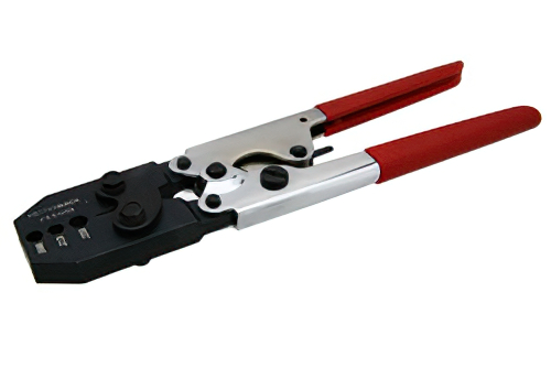 Crimp Tool With 0.068, 0.213, 0.255 Hex Sizes For RG55, RG58, RG59, RG62, RG142, RG223  RG400