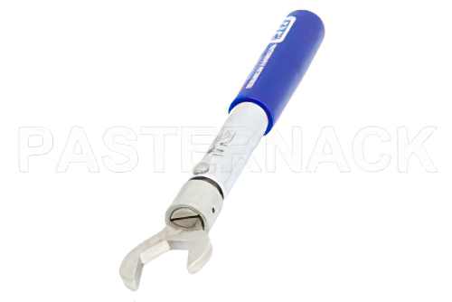 Fixed Click Type Torque Wrench With 3/4 Bit For 7mm, N Connectors Pre-set to 14 in-lbs