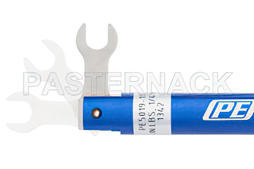 Fixed Break-Over Torque Wrench With 1/4 Bit For SSMA Connectors Pre-set to 5 in-lbs