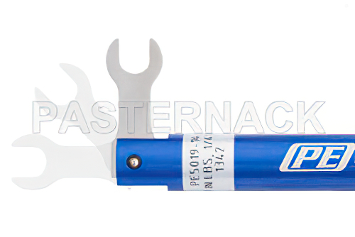 Fixed Break-Over Torque Wrench With 1/4 Bit For SSMA Connectors Pre-set to 8.1 in-lbs