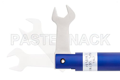 Fixed Break-Over Torque Wrench With 5/16 Bit For 3.5mm, 2.92mm, 2.4mm, SMA Connectors Pre-set to 8.1 in-lbs