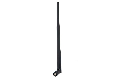 Rubber Duck Portable Dual Band Antenna Operates From 2.4 GHz to 5.85 GHz With a Nominal 7 dBi Gain TNC Male Input Connector