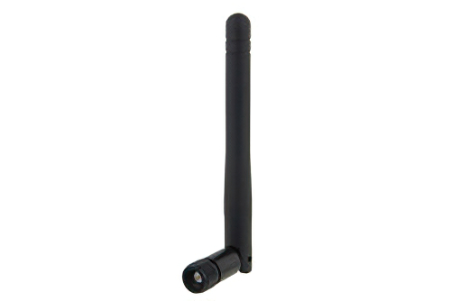 Rubber Duck Portable Antenna Operates From 3.3 GHz to 3.8 GHz With a Nominal 2 dBi Gain SMA Male Input Connector