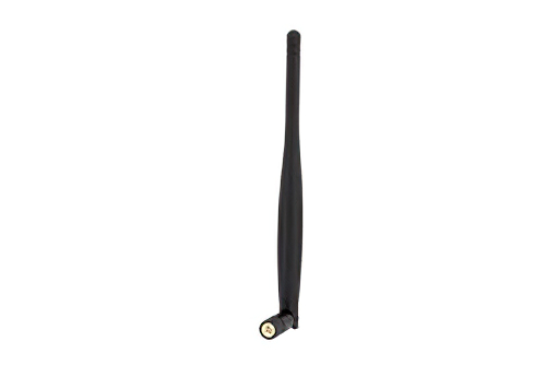 Rubber Duck Portable Antenna Operates From 2.3 GHz to 2.7 GHz With a Nominal 6.5 dBi Gain SMA Male Input Connector