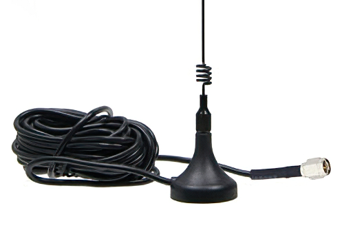 Wire Portable Dual Band Antenna Operates From 890 MHz to 1.88 GHz With a Nominal 3 dBi Gain SMA Male Input Connector on 16 ft. of RG174A/U