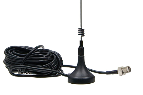 Wire Portable Dual Band Antenna Operates From 890 MHz to 1.88 GHz With a Nominal 3 dBi Gain SMA Female Input Connector on 16 ft. of RG174A/U