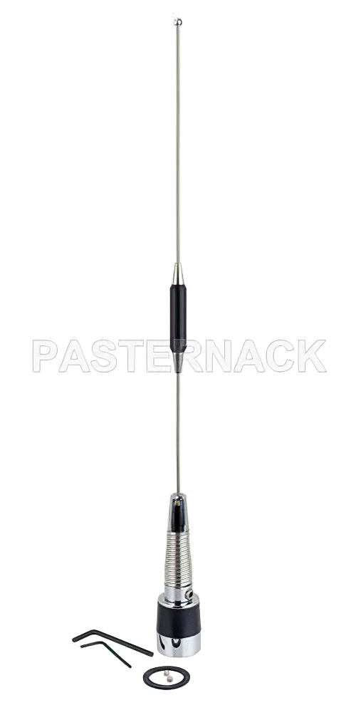 Mobile Antenna Operates From 440 MHz to 480 MHz With a Typical 4.5 dBi Gain NMO Mount Input Connector Rated