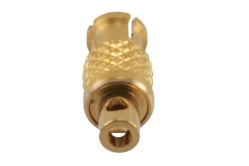 Mini SMP Female Connector Solder Attachment for PE-034SR, .034 Semi-Rigid