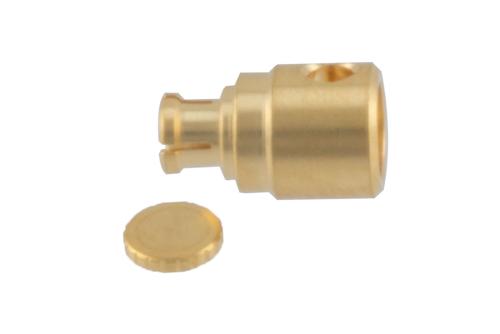 Mini SMP Female Right Angle Connector Solder Attachment for PE-047SR, PE-P047, PE-P047LL, PE-SR047AL, PE-SR047FL, .047 Semi-Rigid