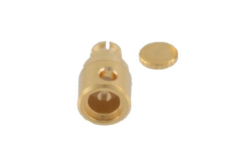 Mini SMP Female Right Angle Connector Solder Attachment for PE-047SR, PE-P047, PE-P047LL, PE-SR047AL, PE-SR047FL, .047 Semi-Rigid
