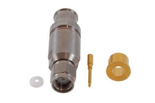 SMA Male Space Connector Clamp/Solder Attachment for PE-R200LL