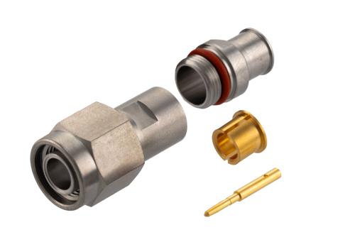 TNC Male Space Connector Clamp/Solder Attachment for PE-R200LL