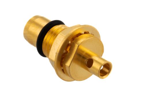 BMA Plug Bulkhead Mount Connector Solder Attachment for PE-SR405AL, PE-SR405FL, PE-SR405FLJ, RG405, RG405 Tinned