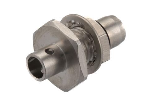 BMA Plug Bulkhead Mount Connector Solder Attachment for PE-SR402AL, PE-SR402FL, PE-SR402FLJ, RG402, RG402 Tinned