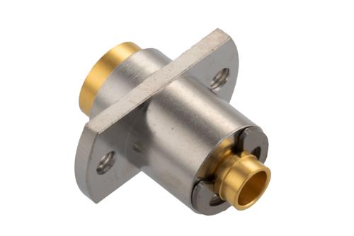 BMA Jack Connector Solder Attachment 2 Hole Flange Mount for PE-SR402AL, PE-SR402FL, PE-SR402FLJ, RG402, RG402 Tinned