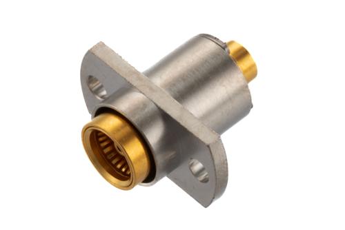 BMA Jack Connector Solder Attachment 2 Hole Flange Mount for PE-SR402AL, PE-SR402FL, PE-SR402FLJ, RG402, RG402 Tinned