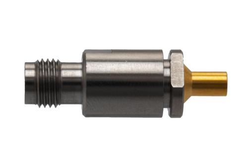 1.85mm Female Connector Clamp/Solder Attachment for 0.085 Semi-Rigid Coax Cable