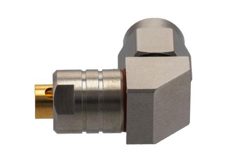 2.92mm Male Right Angle Connector Solder Attachment for 0.118 Semi-Rigid Coax Cable