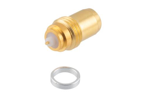 BMA Male Connector, Slide-On Hermetically Sealed, Commercial Grade