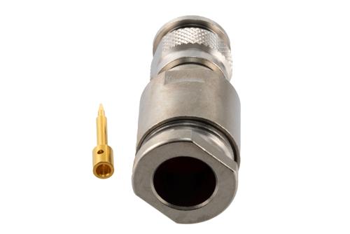 TNC Male Connector Clamp/Solder Attachment for RG225, RG214, RG393, RG9