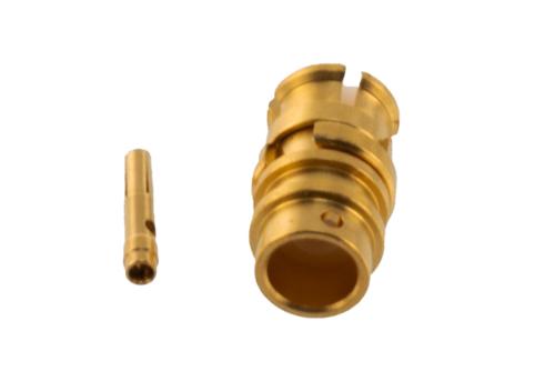 SMP Female Connector Solder Attachment for PE-SR405AL, PE-SR405FL, PE-SR405FLJ, RG405, RG405 Tinned