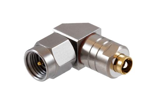 3.5mm Male Right Angle Connector Clamp/Solder Attachment for PE-141FL-NM, PE-SR141-NM, PE-SR402AL, PE-SR402FL, PE-SR402FLJ, RG402