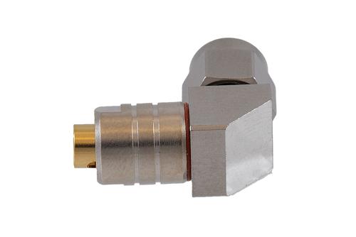 3.5mm Male Right Angle Connector Clamp/Solder Attachment for PE-141FL-NM, PE-SR141-NM, PE-SR402AL, PE-SR402FL, PE-SR402FLJ, RG402