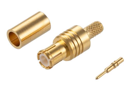 MCX Plug Non-Magnetic Connector Crimp/Solder Attachment for RG316, LMR-100A, PE-B100, PE-C100, RG174, RG174MN, RG188, LMR-100A-PV