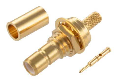 SMB Jack Non-Magnetic Connector Crimp/Solder Attachment for RG316, LMR-100A, PE-B100, PE-C100, RG174, RG174MN, RG188, LMR-100A-PV