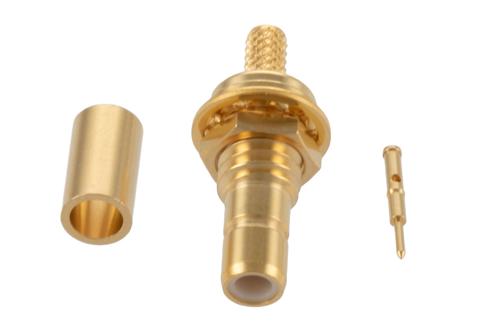 SMB Jack Non-Magnetic Connector Crimp/Solder Attachment for RG316, LMR-100A, PE-B100, PE-C100, RG174, RG174MN, RG188, LMR-100A-PV