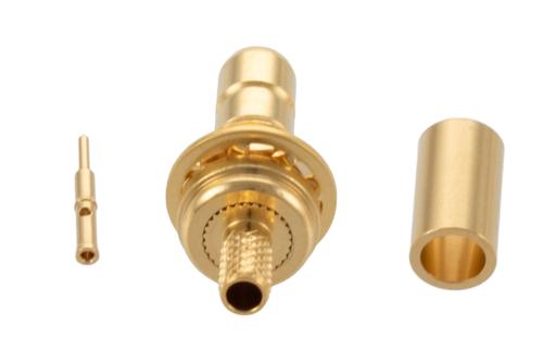SMB Jack Non-Magnetic Connector Crimp/Solder Attachment for RG316, LMR-100A, PE-B100, PE-C100, RG174, RG174MN, RG188, LMR-100A-PV